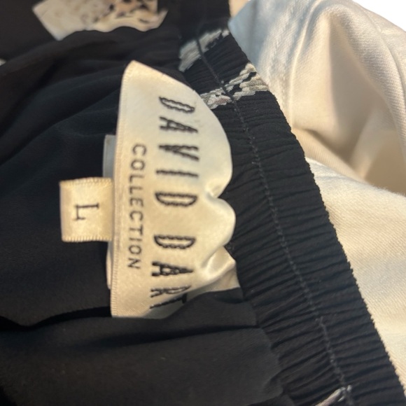 Vintage David Dart Black Shoes & Bags Shopping Print Midi Skirt Large - Picture 4 of 7